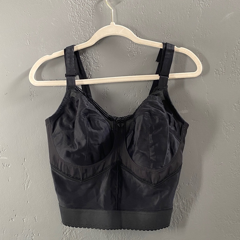 Vintage Goddess Elegant Black Intimate Bra Top